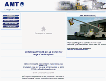 Tablet Screenshot of amtlogistics.com